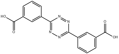 3,3-(1,2,4,5-TETRAZINE-3,6-DIYL)DIBENZOICACID,856055-91-9,结构式