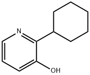 3-Hydroxy-2-(cyclohexyl)pyridine 结构式