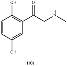 Adrenaline Impurity 6 HCl 化学構造式