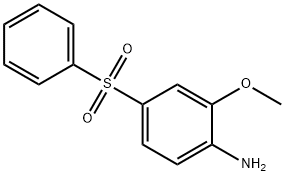 4-(benzenesulfonyl)-2-methoxyaniline Structure