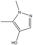 1,5-二甲基-1H-吡唑-4-醇 结构式