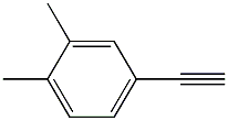 4-乙炔基-1,2-二甲苯, 860178-73-0, 结构式