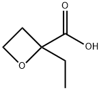 2-ethyloxetane-2-carboxylic acid Structure