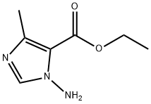 1-氨基-4-甲基-1H-咪唑-5-甲酸乙酯, 865444-77-5, 结构式