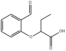 2-(2-Formyl-phenoxy)-butyric acid,86612-92-2,结构式