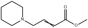 methyl 4-(piperidin-1-yl)but-2-enoate, 869199-59-7, 结构式