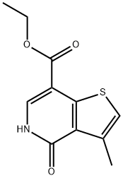 ethyl 3-methyl-4-oxo-4,5-dihydrothieno[3,2-c]pyridine-7-carboxylate Structure