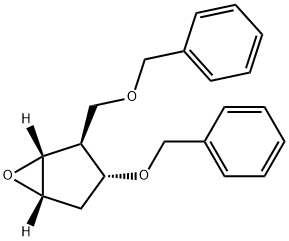 (1R,2S,3R,5S)-3-(Benzyloxy)-2-[(benzyloxy)methyl]-6-oxabicyclo[3.1.0]hexane Structure