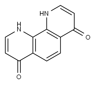 1,10-菲咯啉-4,7-二酮 结构式