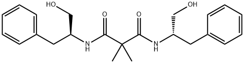 N1,N3-Bis[(1S)-1-(hydroxymethyl)-2-phenylethyl]-2,2-dimethylpropanediamide, 873654-23-0, 结构式