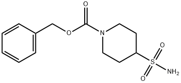benzyl 4-sulfamoylpiperidine-1-carboxylate Struktur