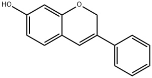 3-phenyl-2H-chromen-7-ol, 88040-00-0, 结构式