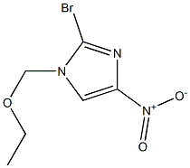 2-Bromo-1-(ethoxymethyl)-4-nitro-1H-imidazole Structure