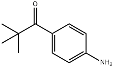 1-(4-氨基苯基)-2,2-二甲基丙烷-1-酮,892157-47-0,结构式