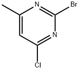 2-溴-4-氯-6-甲基嘧啶 结构式