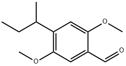 4-(sec-butyl)-2,5-dimethoxybenzaldehyde,89556-67-2,结构式