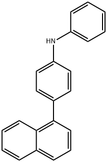 4-(Naphthalen-1-yl)-N-phenylaniline Structure