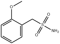 (2-甲氧苯基)甲磺酰胺 结构式