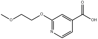 2-(2-methoxyethoxy)pyridine-4-carboxylic acid Structure
