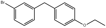 1-bromo-3-(4-ethoxybenzyl)benzene Structure