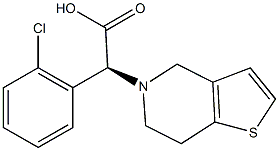 Clopidogrel EP Impurity E Struktur