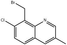 Quinoline, 8-(bromomethyl)-7-chloro-3-methyl-