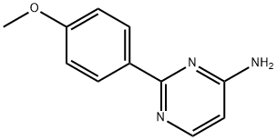 4-Amino-2-(4-methoxyphenyl)pyrimidine Struktur
