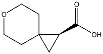 (S)-6-oxaspiro[2.5]octane-1-carboxylic acid, 909406-97-9, 结构式