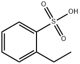 2-エチルベンゼン-1-スルホン酸 化学構造式