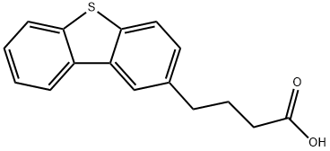 2-DIBENZOTHIOPHENEBUTYRIC ACID Struktur