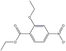 2-乙氧基-4-硝基苯甲酸乙酯,910572-96-2,结构式