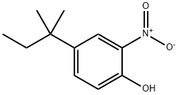 2-Nitro-4-(tert-pentyl)phenol Struktur