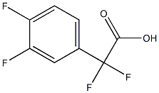 2-(3,4-二氟苯基)-2,2-二氟乙酸, 915030-48-7, 结构式