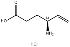 (S)-4-aminohex-5-enoic acid hydrochloride Struktur