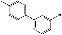 4-Bromo-2-(4-tolyl)pyridine 结构式