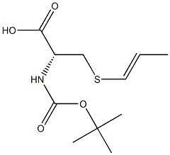 (R)-2-tert-butyloxycarbonylamino-3-[(E)-prop-1-enylsulfanyl]propanoic acid