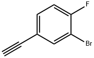 3-Bromo-4-fluorophenylacetylene Struktur
