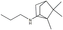 1,7,7-trimethyl-N-propylbicyclo[2.2.1]heptan-2-amine 结构式