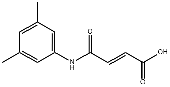 (E)-4-(3,5-dimethylanilino)-4-oxo-2-butenoic acid Struktur