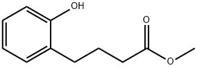 Methyl 4-(2-hydroxyphenyl)butanoate Struktur