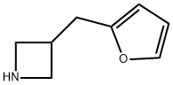 3-(呋喃-2-基甲基)氮杂环丁烷,937616-43-8,结构式