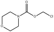 chloromethyl morpholine-4-carboxylate Structure