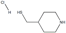 piperidin-4-ylmethanethiol hydrochloride Structure