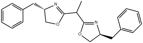 1,1-双[(4S)-4-苄恶唑啉-2-基]乙烷,950596-33-5,结构式