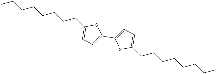 5,5'-dioctyl-2,2'-bithiophene,95748-95-1,结构式