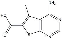 958785-70-1 4-amino-5-methylthieno[2,3-d]pyrimidine-6-carboxylic acid