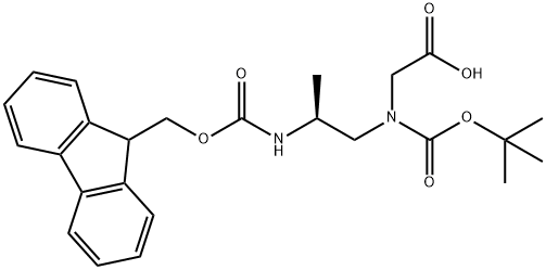 2-[[(2S)-2-(9H-fluoren-9-ylmethoxycarbonylamino)propyl]-[(2-methylpropan-2-yl)oxycarbonyl]amino]acetic acid