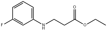 N-(3-Fluorophenyl)-Beta-Alanine Ethyl Ester Structure