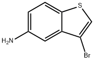 3-溴-苯并[B]噻吩-5-胺, 98434-36-7, 结构式