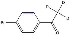 4-(乙酰基-D3)-溴苯, 98815-54-4, 结构式